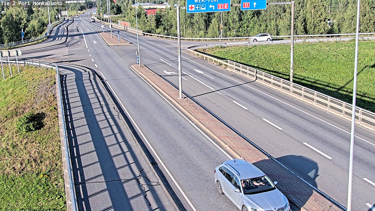 Kelikamerat Kuva Tie 2 Pori, Honkaluoto, Pori, Satakunta