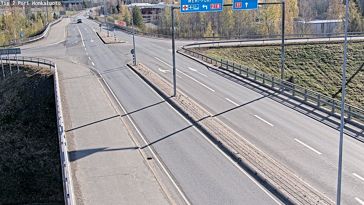 Kelikamerat Kuva Tie 2 Pori, Honkaluoto, Pori, Satakunta