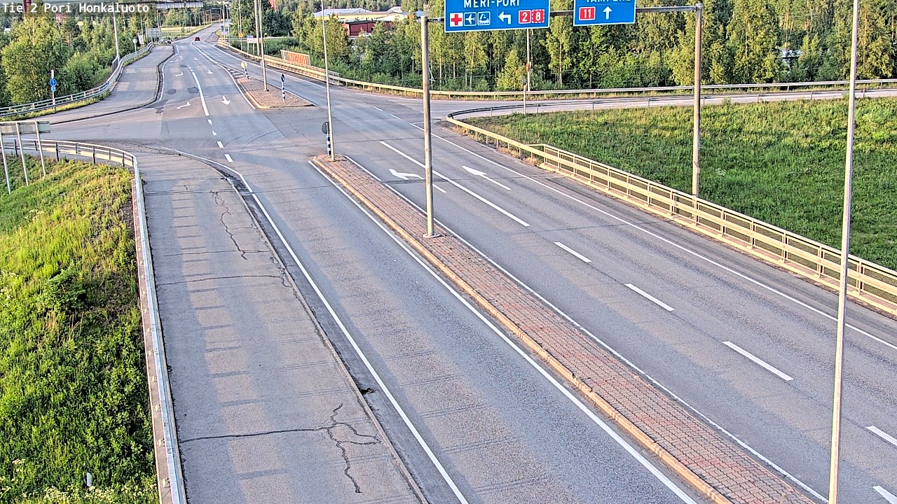 Kelikamerat Kuva Tie 2 Pori, Honkaluoto, Pori, Satakunta