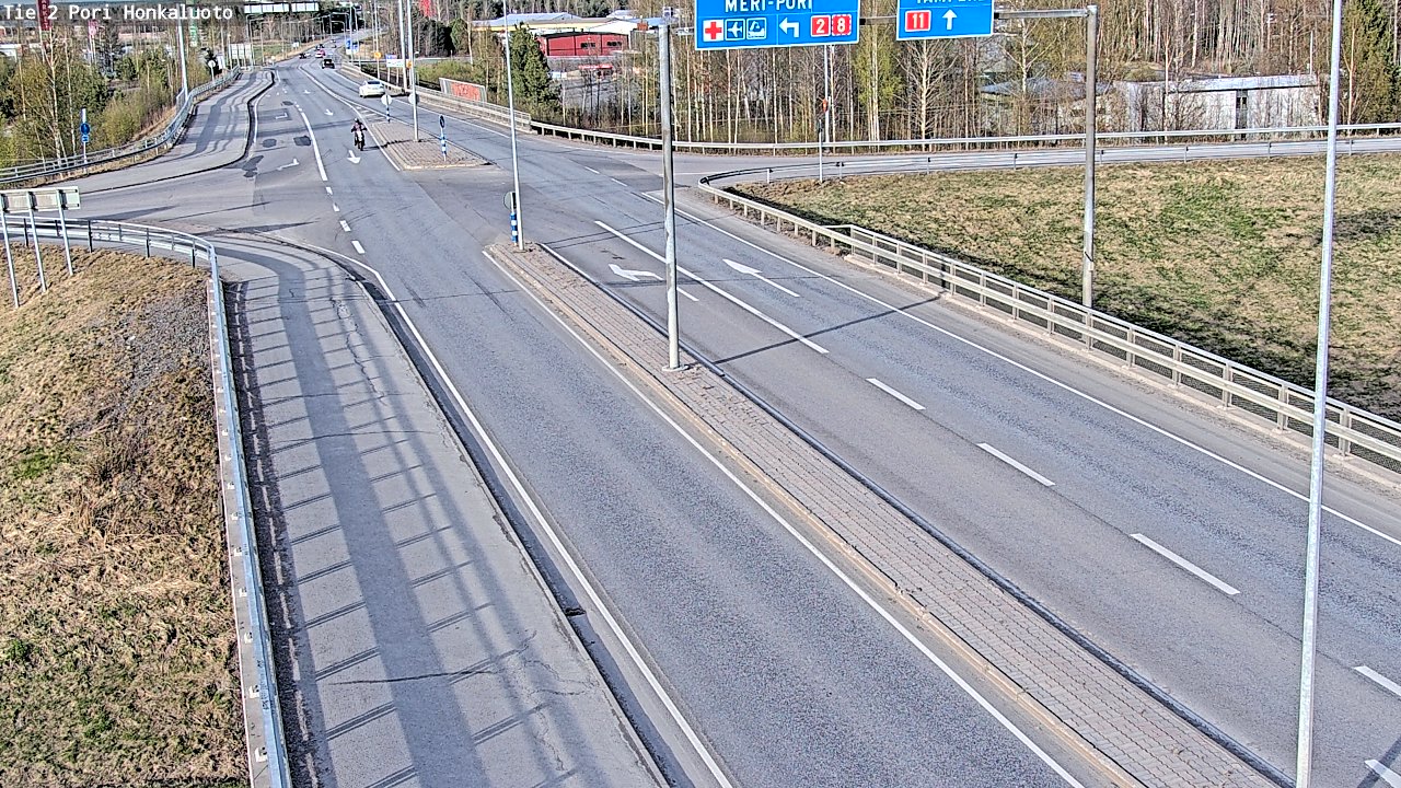 Kelikamerat Kuva Tie 2 Pori, Honkaluoto, Pori, Satakunta