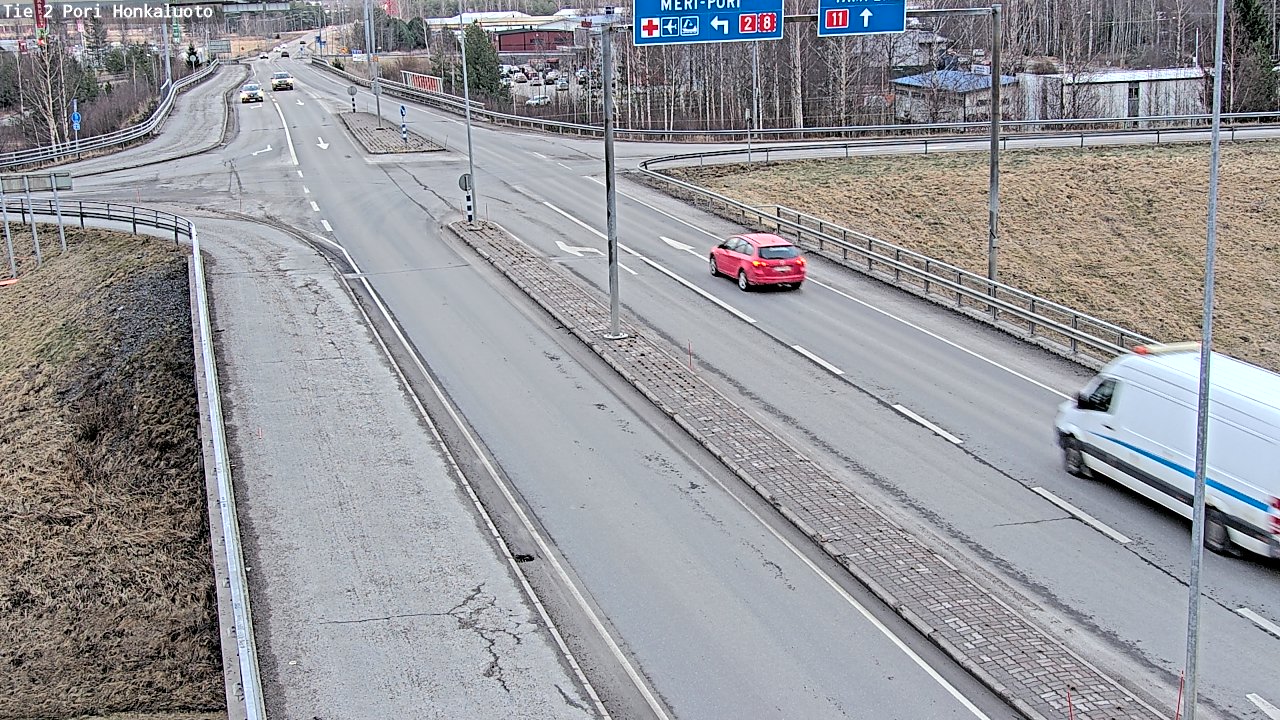 Kelikamerat Kuva Tie 2 Pori, Honkaluoto, Pori, Satakunta