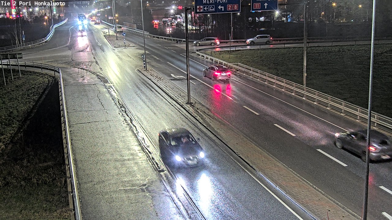 Weather Camera Image Road 2 Pori, Honkaluoto, Pori, Satakunta