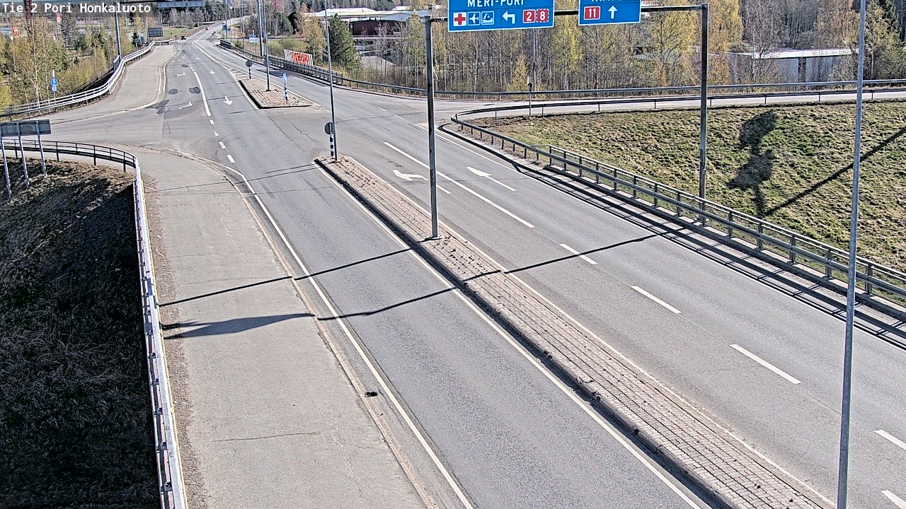 Kelikamerat Kuva Tie 2 Pori, Honkaluoto, Pori, Satakunta