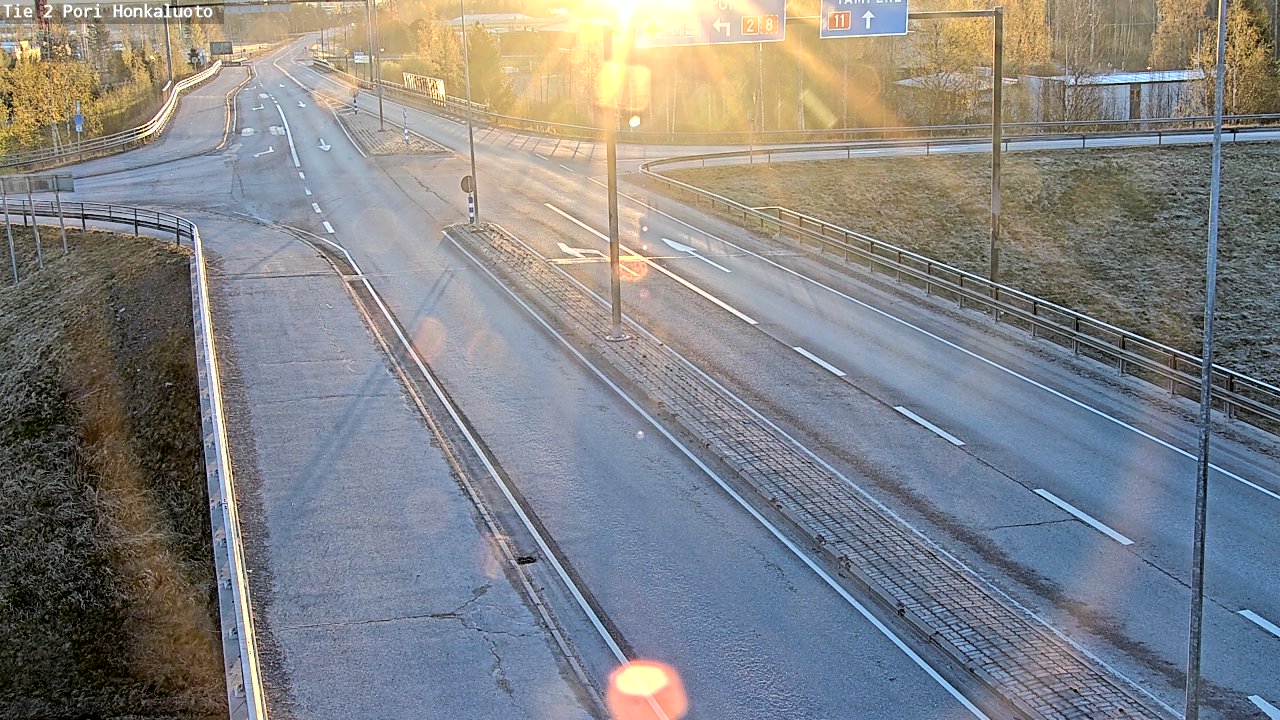 Kelikamerat Kuva Tie 2 Pori, Honkaluoto, Pori, Satakunta