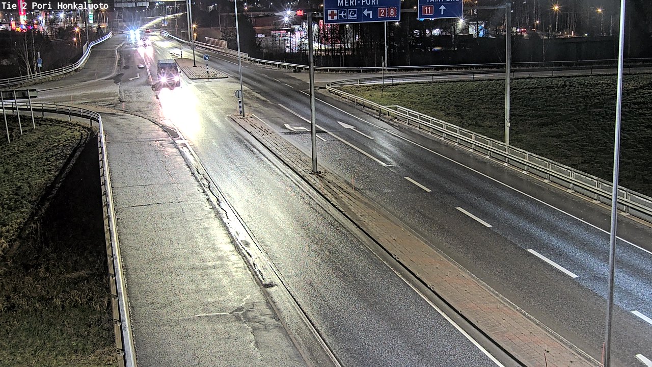 Weather Camera Image Road 2 Pori, Honkaluoto, Pori, Satakunta