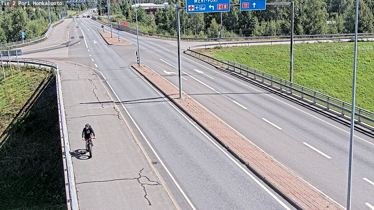 Kelikamerat Kuva Tie 2 Pori, Honkaluoto, Pori, Satakunta