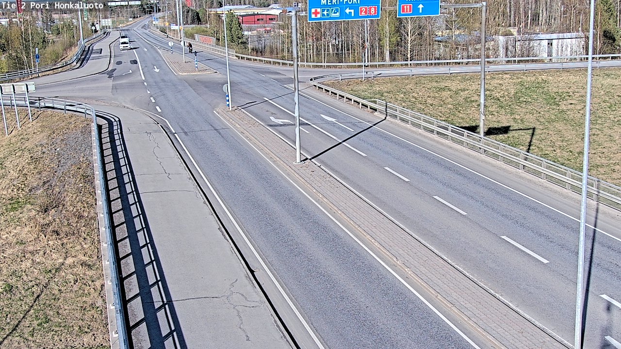 Kelikamerat Kuva Tie 2 Pori, Honkaluoto, Pori, Satakunta