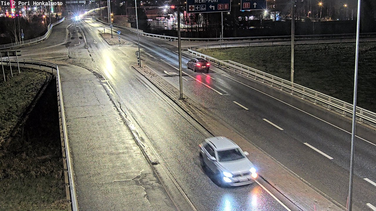 Weather Camera Image Road 2 Pori, Honkaluoto, Pori, Satakunta