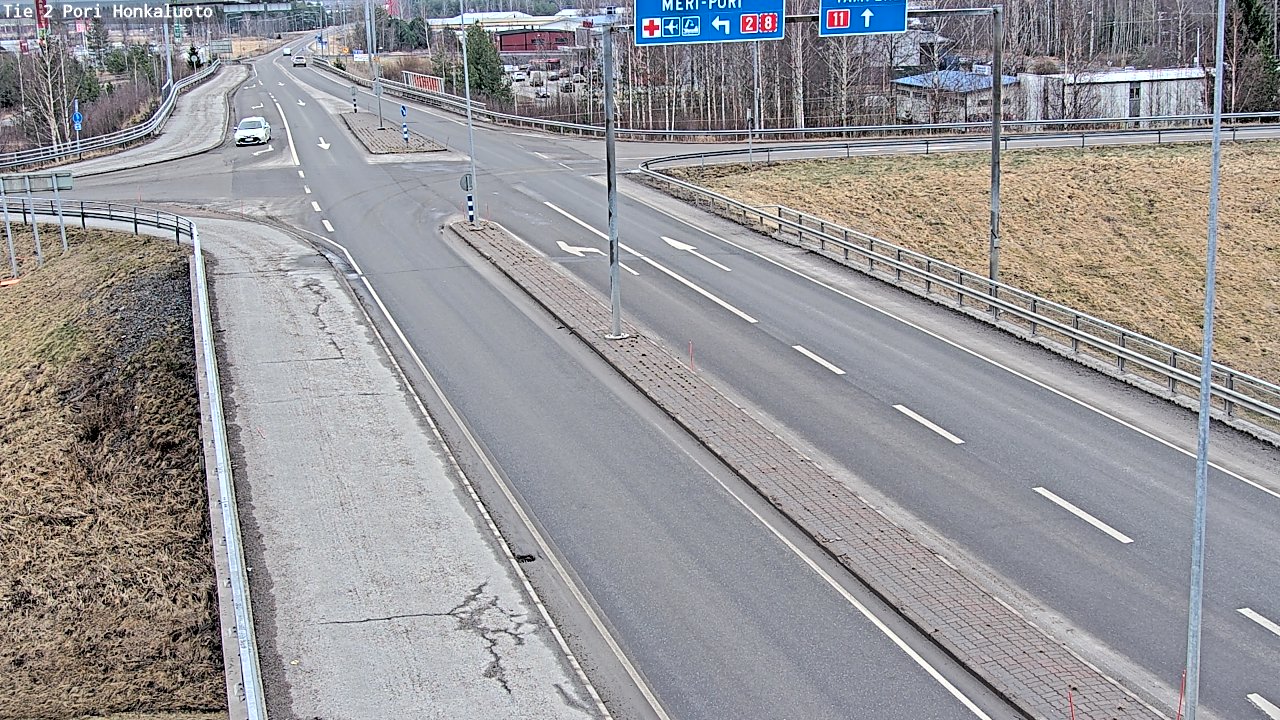 Kelikamerat Kuva Tie 2 Pori, Honkaluoto, Pori, Satakunta