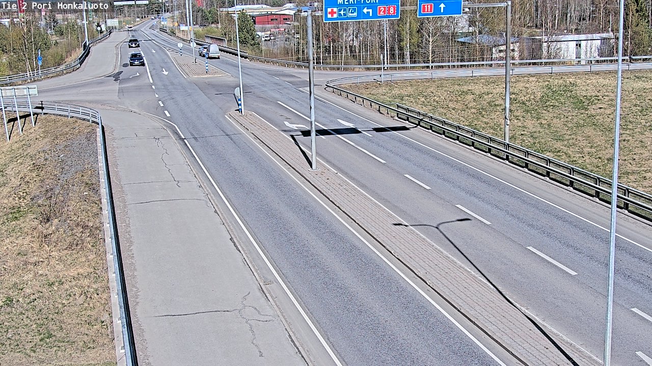 Kelikamerat Kuva Tie 2 Pori, Honkaluoto, Pori, Satakunta