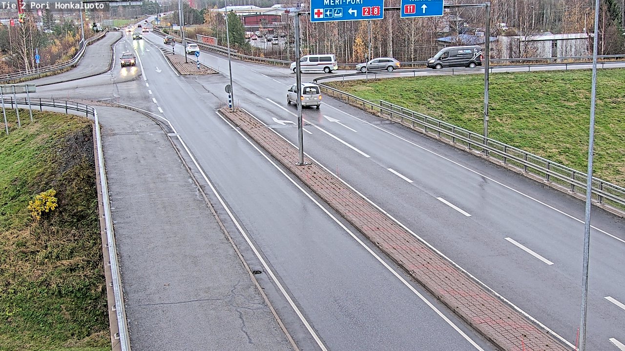 Kelikamerat Kuva Tie 2 Pori, Honkaluoto, Pori, Satakunta