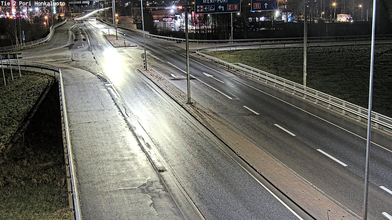 Weather Camera Image Road 2 Pori, Honkaluoto, Pori, Satakunta