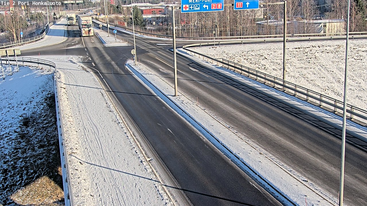 Weather Camera Image Road 2 Pori, Honkaluoto, Pori, Satakunta