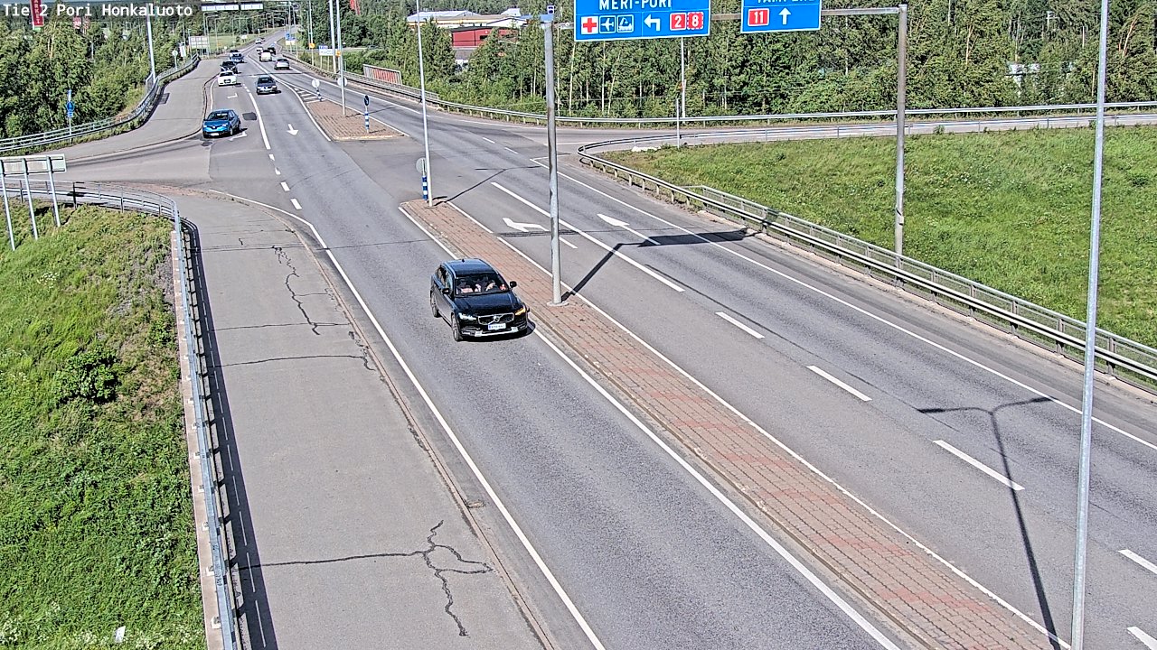 Weather Camera Image Road 2 Pori, Honkaluoto, Pori, Satakunta