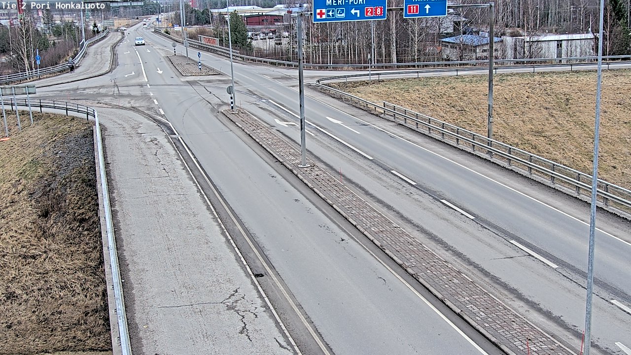 Kelikamerat Kuva Tie 2 Pori, Honkaluoto, Pori, Satakunta