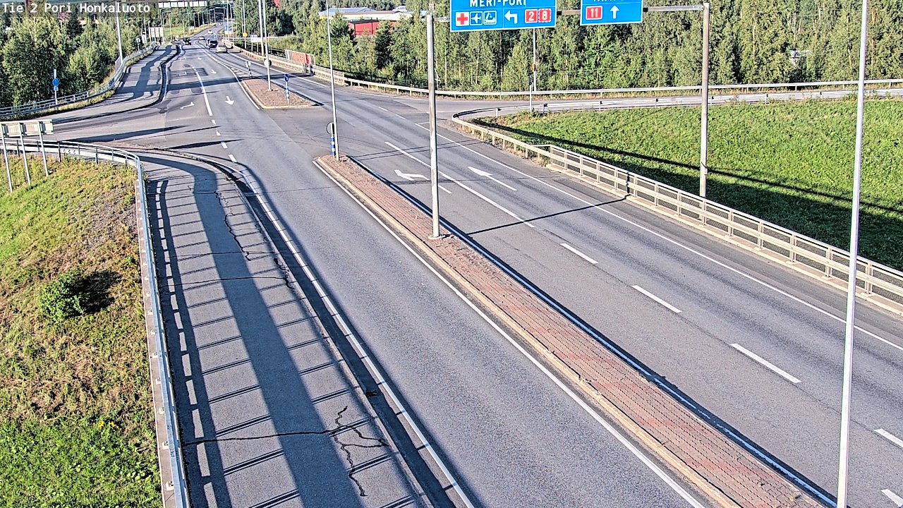 Kelikamerat Kuva Tie 2 Pori, Honkaluoto, Pori, Satakunta
