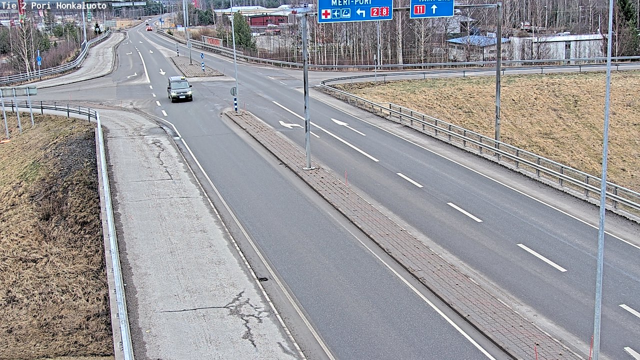 Kelikamerat Kuva Tie 2 Pori, Honkaluoto, Pori, Satakunta