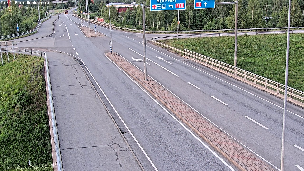 Kelikamerat Kuva Tie 2 Pori, Honkaluoto, Pori, Satakunta