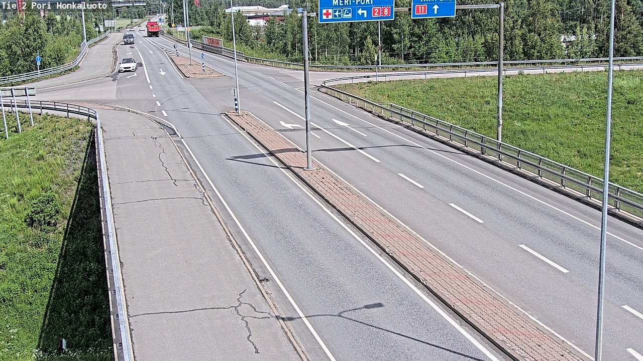 Kelikamerat Kuva Tie 2 Pori, Honkaluoto, Pori, Satakunta
