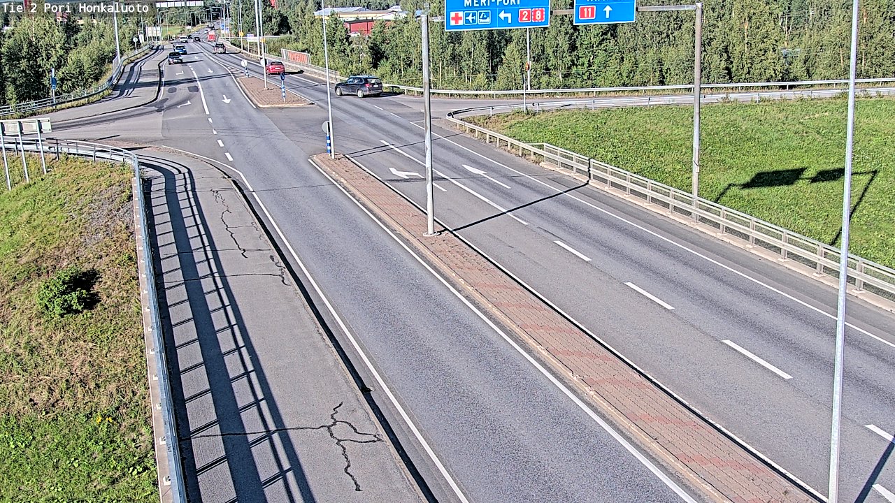 Kelikamerat Kuva Tie 2 Pori, Honkaluoto, Pori, Satakunta