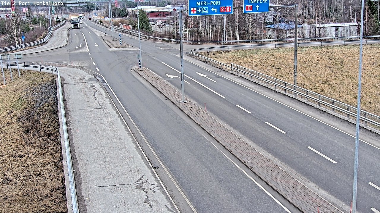 Kelikamerat Kuva Tie 2 Pori, Honkaluoto, Pori, Satakunta