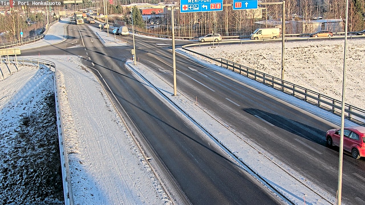 Weather Camera Image Road 2 Pori, Honkaluoto, Pori, Satakunta