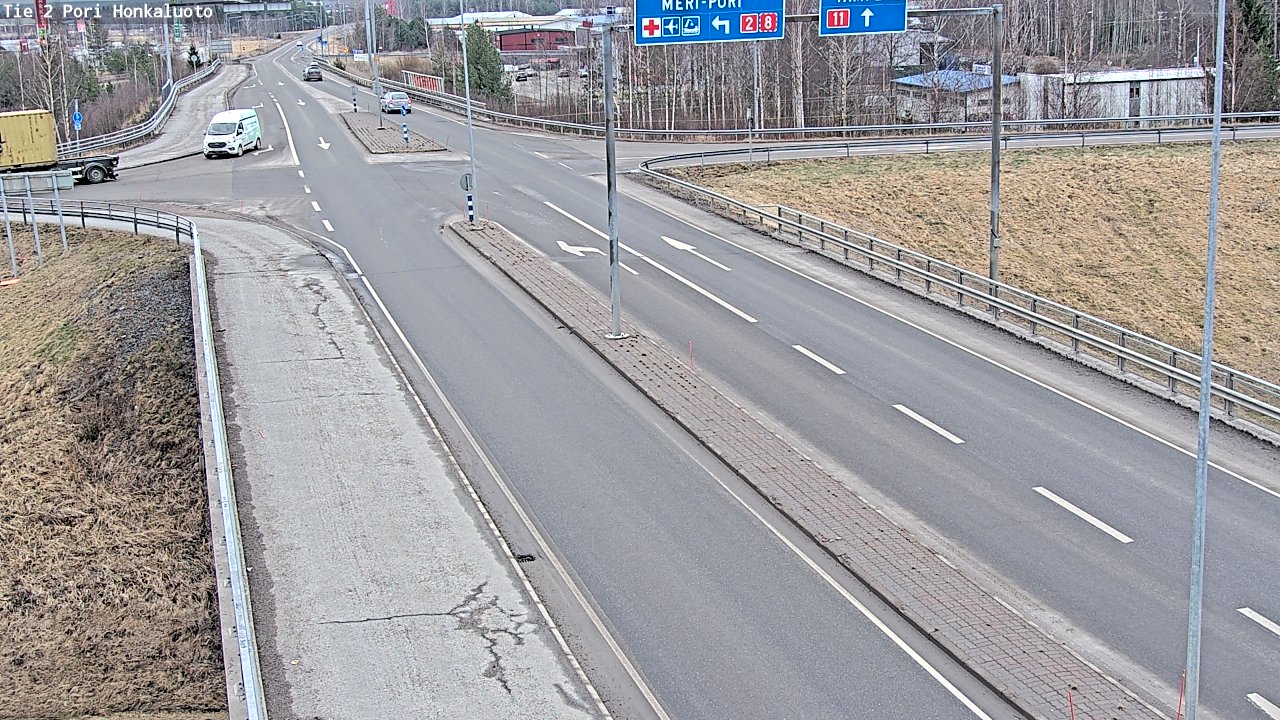 Kelikamerat Kuva Tie 2 Pori, Honkaluoto, Pori, Satakunta