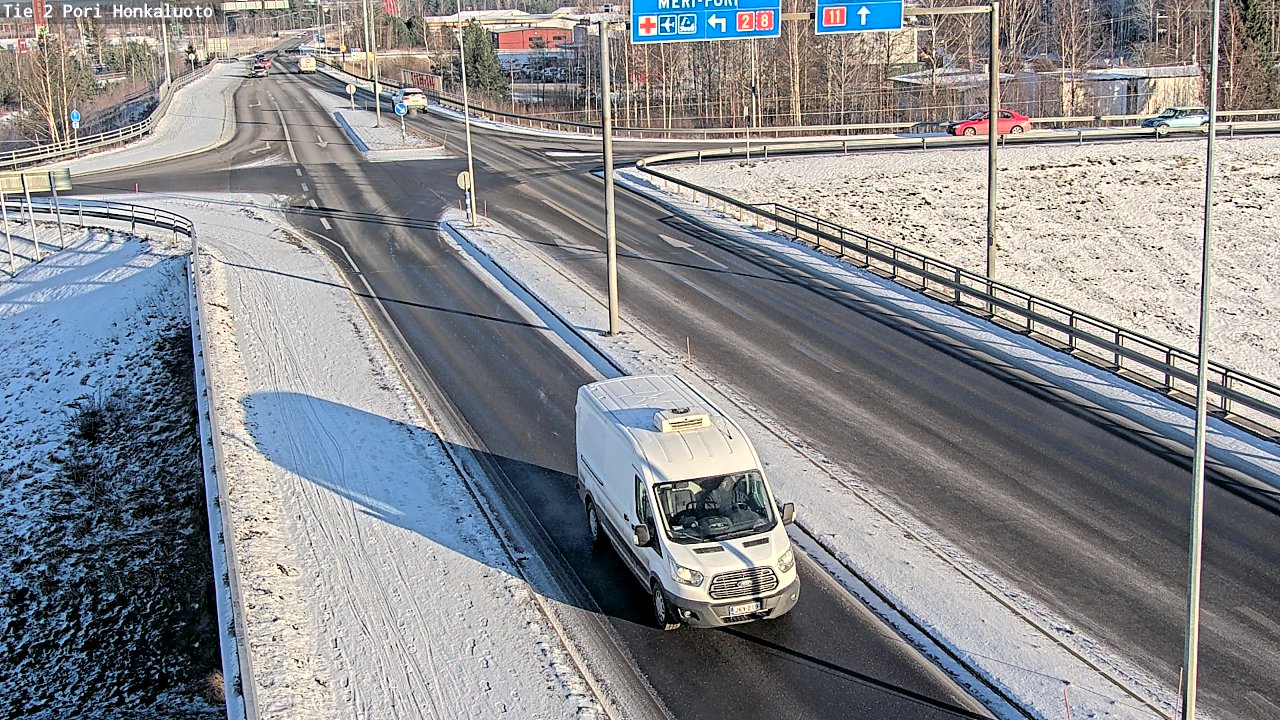Weather Camera Image Road 2 Pori, Honkaluoto, Pori, Satakunta