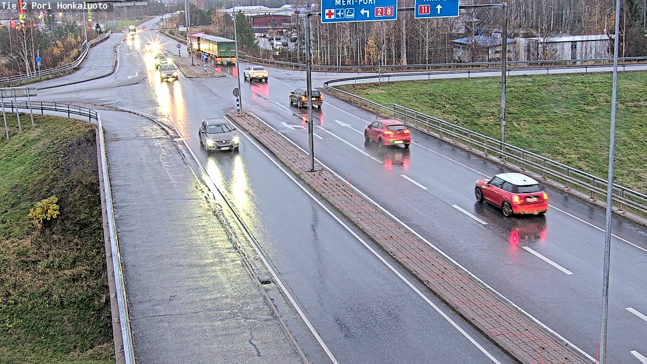 Kelikamerat Kuva Tie 2 Pori, Honkaluoto, Pori, Satakunta