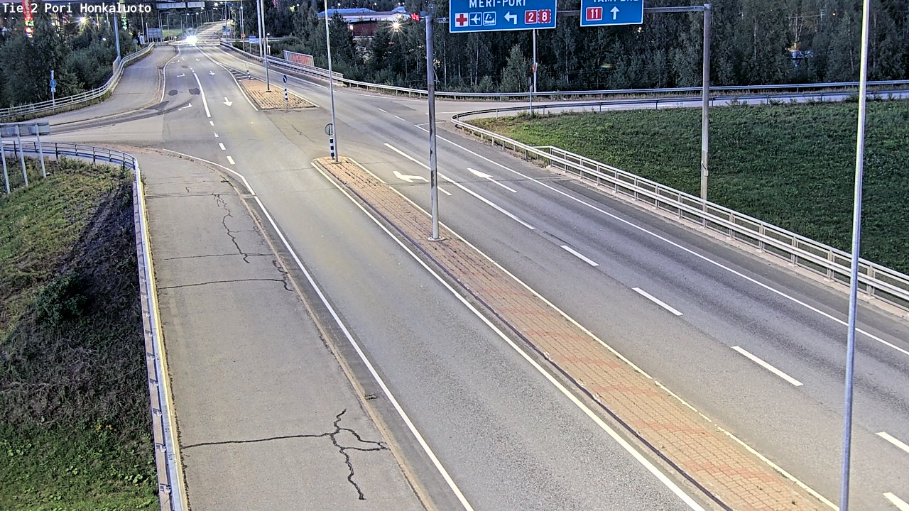 Kelikamerat Kuva Tie 2 Pori, Honkaluoto, Pori, Satakunta