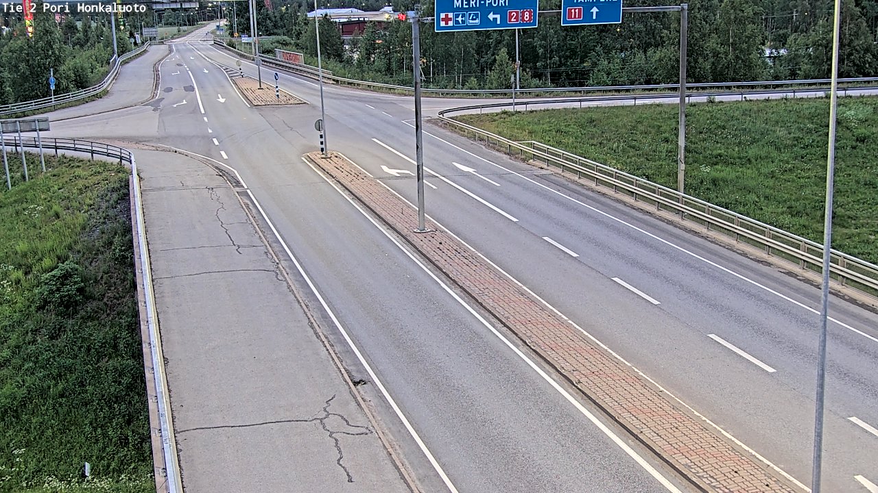 Kelikamerat Kuva Tie 2 Pori, Honkaluoto, Pori, Satakunta