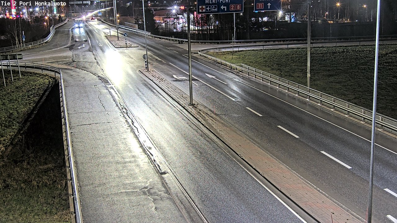 Weather Camera Image Road 2 Pori, Honkaluoto, Pori, Satakunta