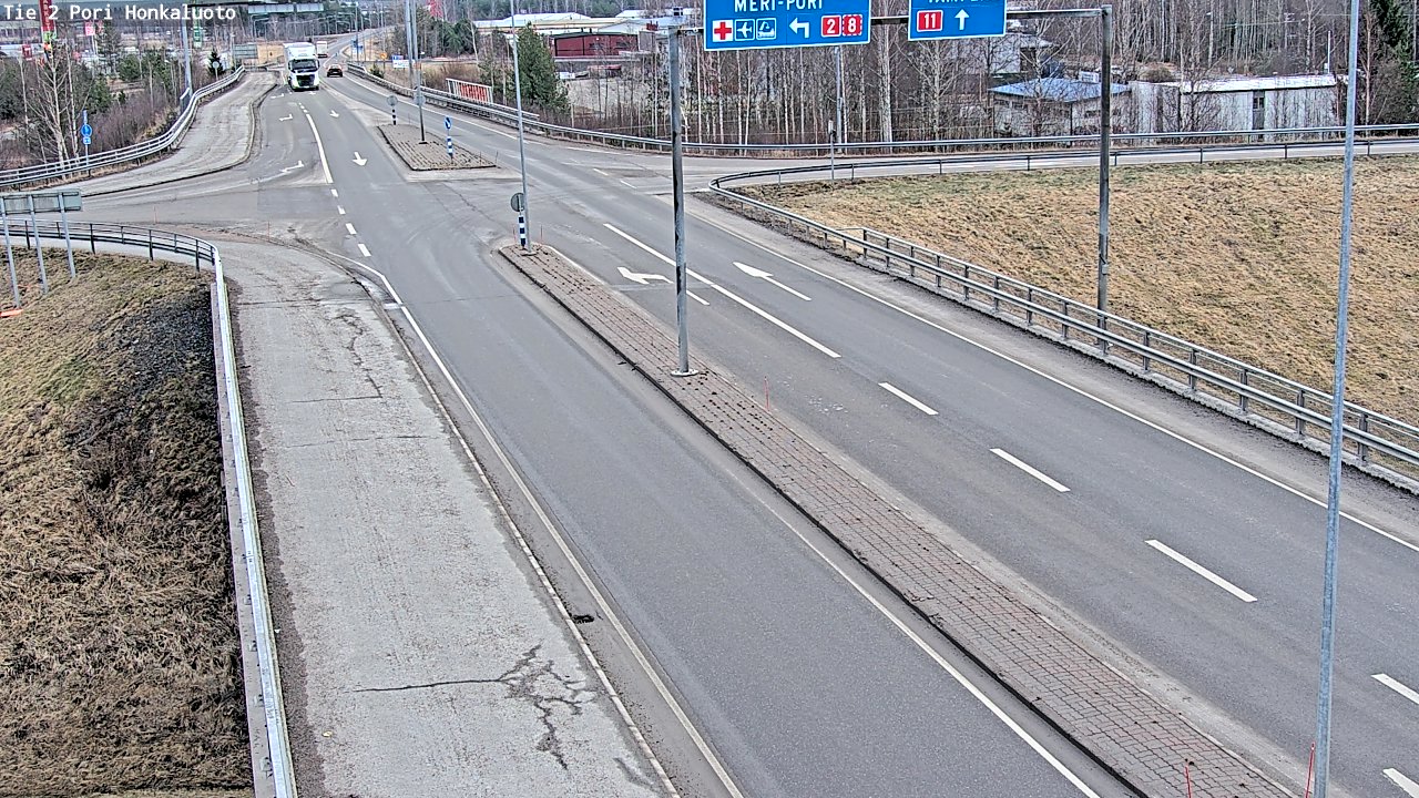 Kelikamerat Kuva Tie 2 Pori, Honkaluoto, Pori, Satakunta