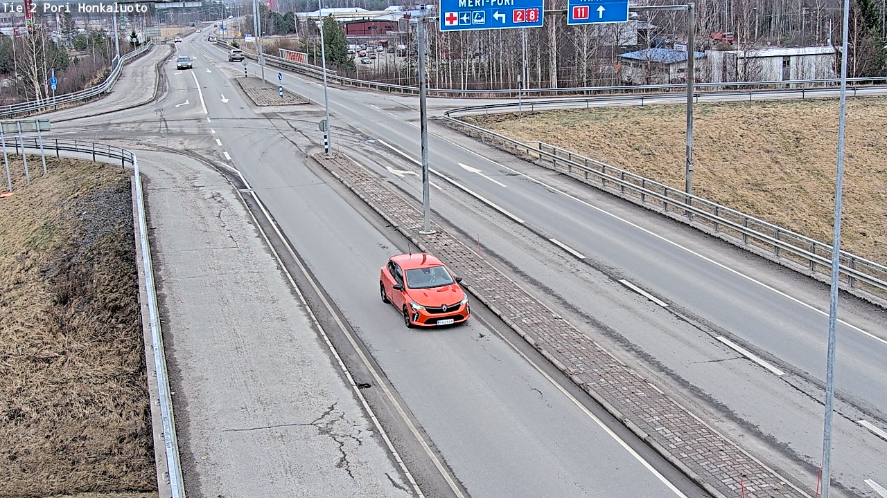 Kelikamerat Kuva Tie 2 Pori, Honkaluoto, Pori, Satakunta