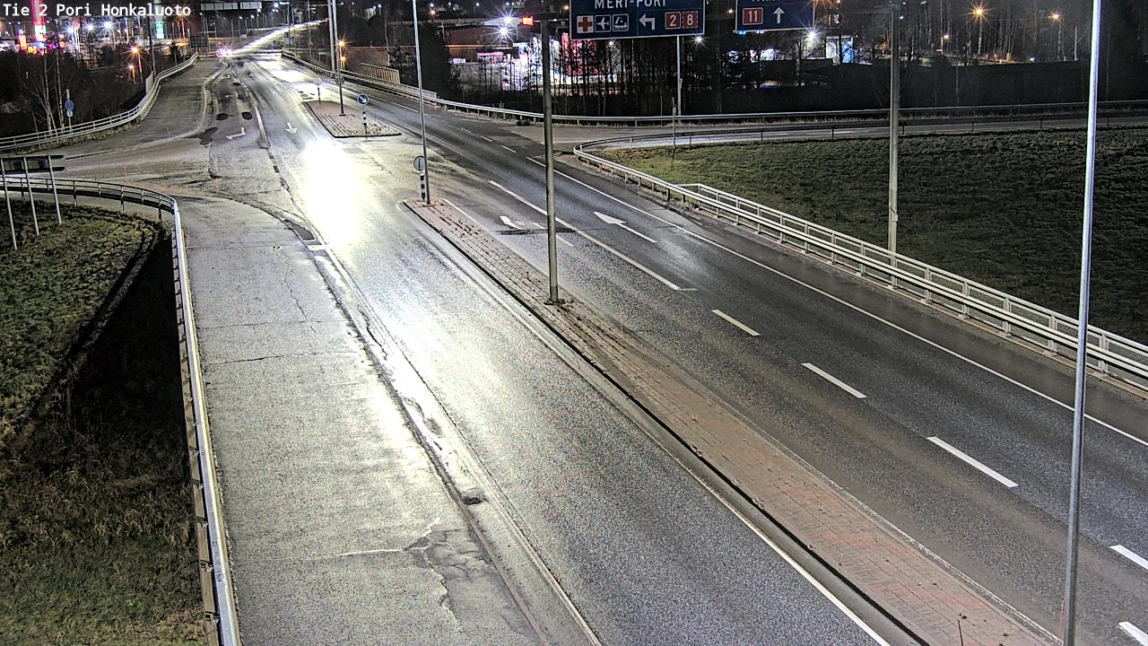 Weather Camera Image Road 2 Pori, Honkaluoto, Pori, Satakunta