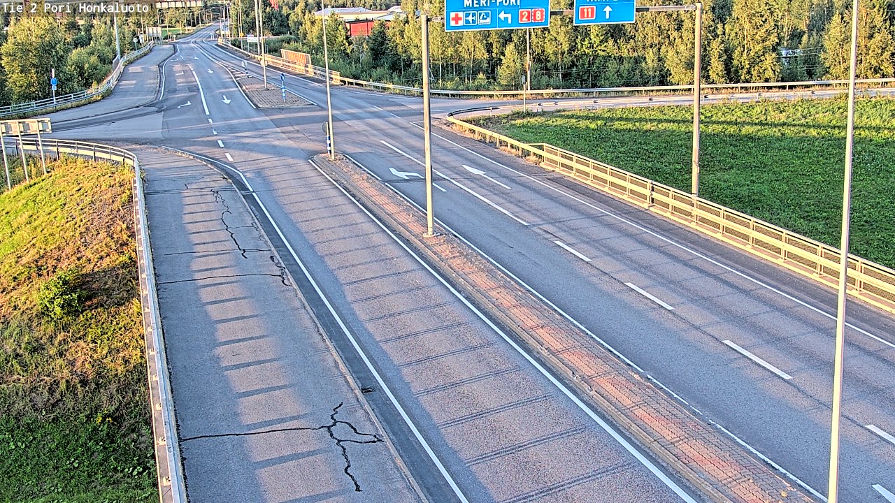 Kelikamerat Kuva Tie 2 Pori, Honkaluoto, Pori, Satakunta