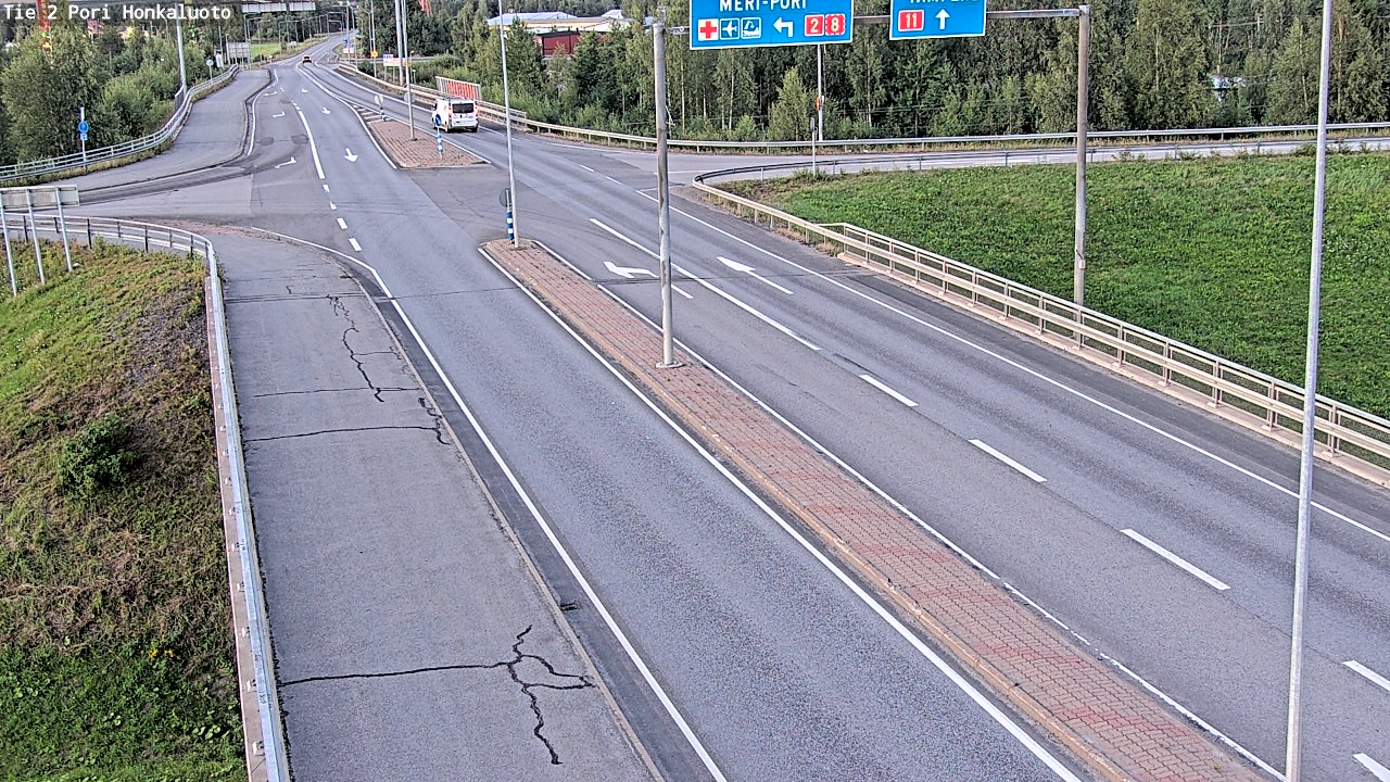 Kelikamerat Kuva Tie 2 Pori, Honkaluoto, Pori, Satakunta