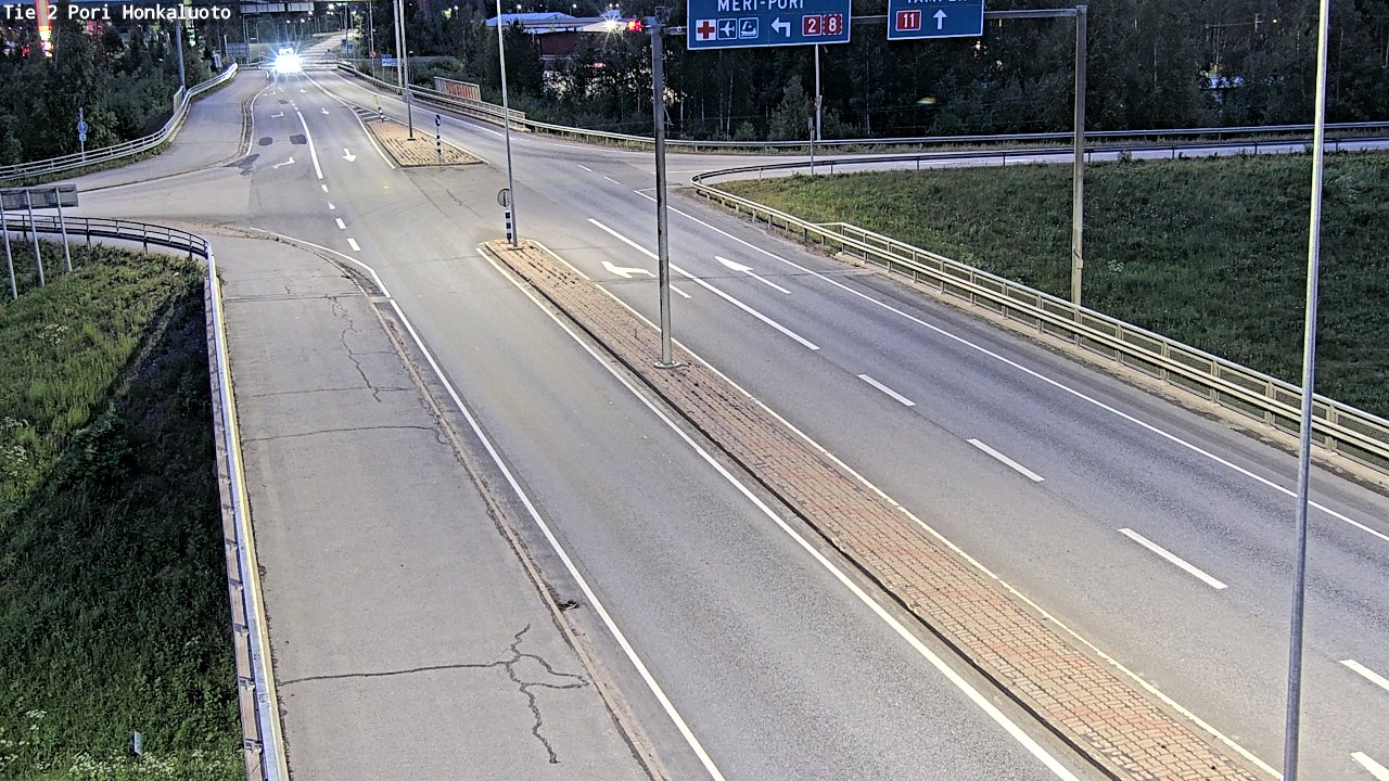 Kelikamerat Kuva Tie 2 Pori, Honkaluoto, Pori, Satakunta