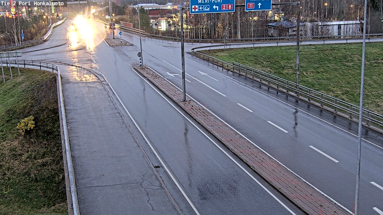 Kelikamerat Kuva Tie 2 Pori, Honkaluoto, Pori, Satakunta