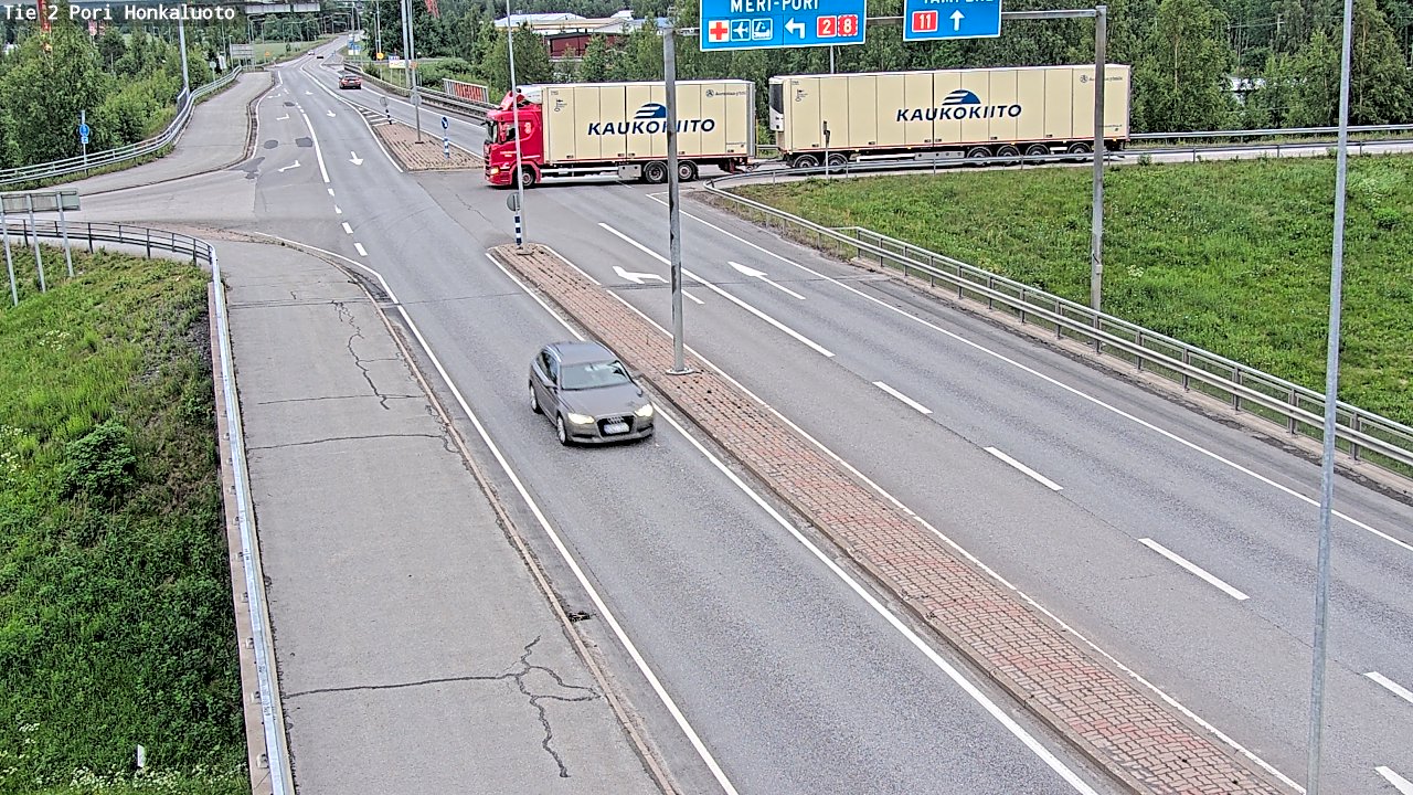 Kelikamerat Kuva Tie 2 Pori, Honkaluoto, Pori, Satakunta