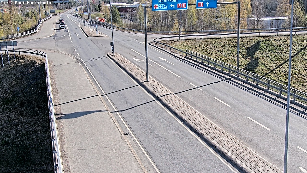 Kelikamerat Kuva Tie 2 Pori, Honkaluoto, Pori, Satakunta