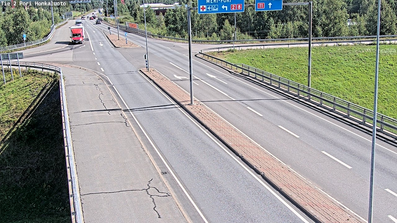 Kelikamerat Kuva Tie 2 Pori, Honkaluoto, Pori, Satakunta
