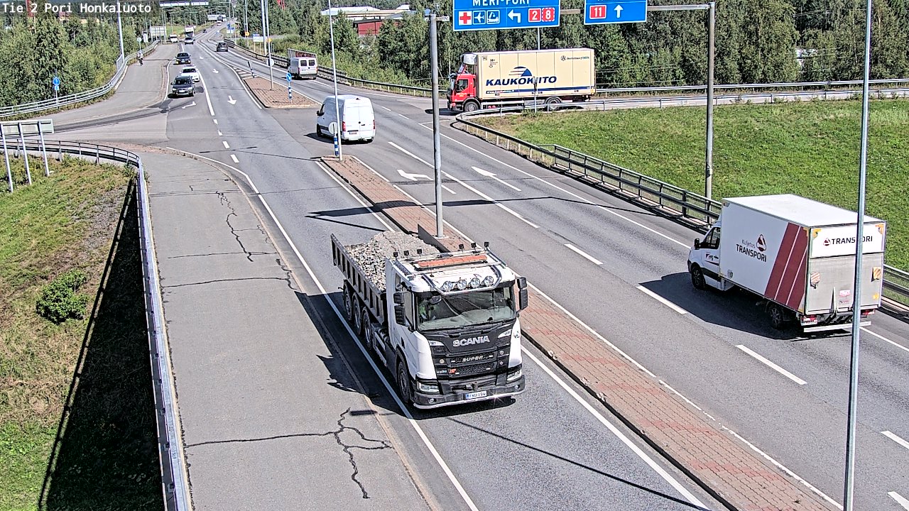 Kelikamerat Kuva Tie 2 Pori, Honkaluoto, Pori, Satakunta