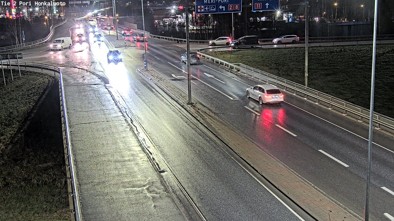 Weather Camera Image Road 2 Pori, Honkaluoto, Pori, Satakunta