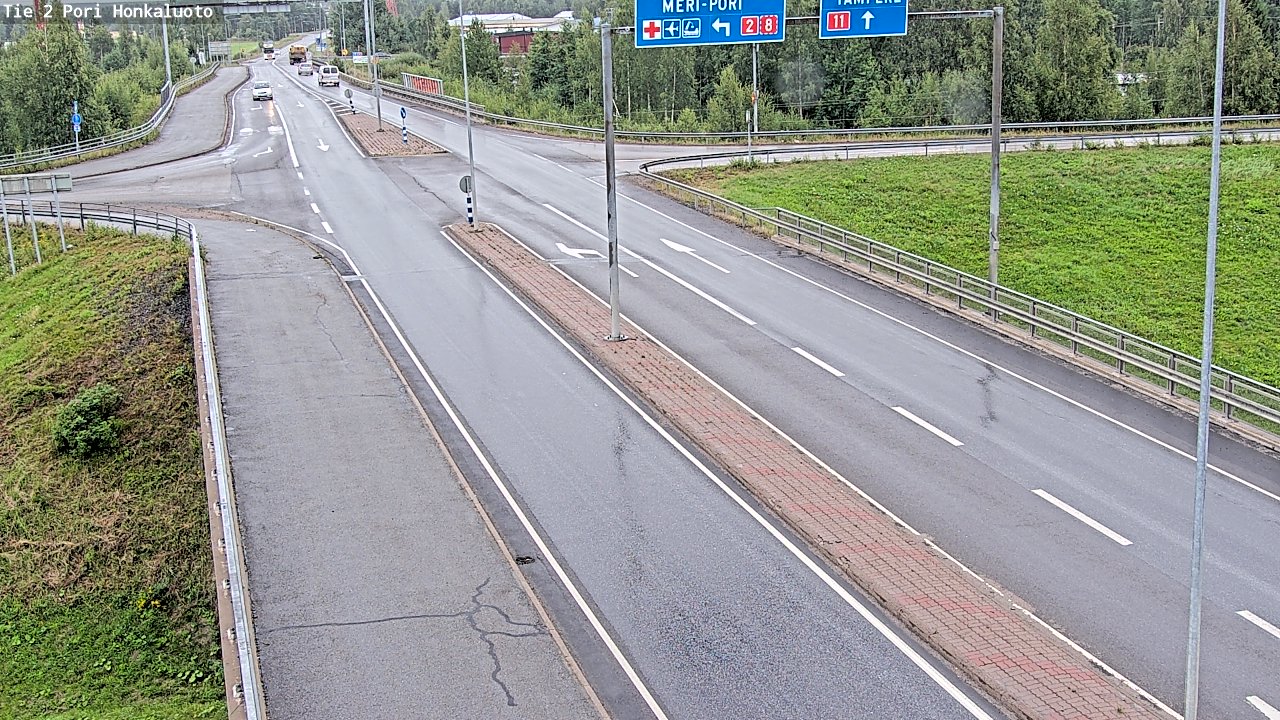 Weather Camera Image Road 2 Pori, Honkaluoto, Pori, Satakunta