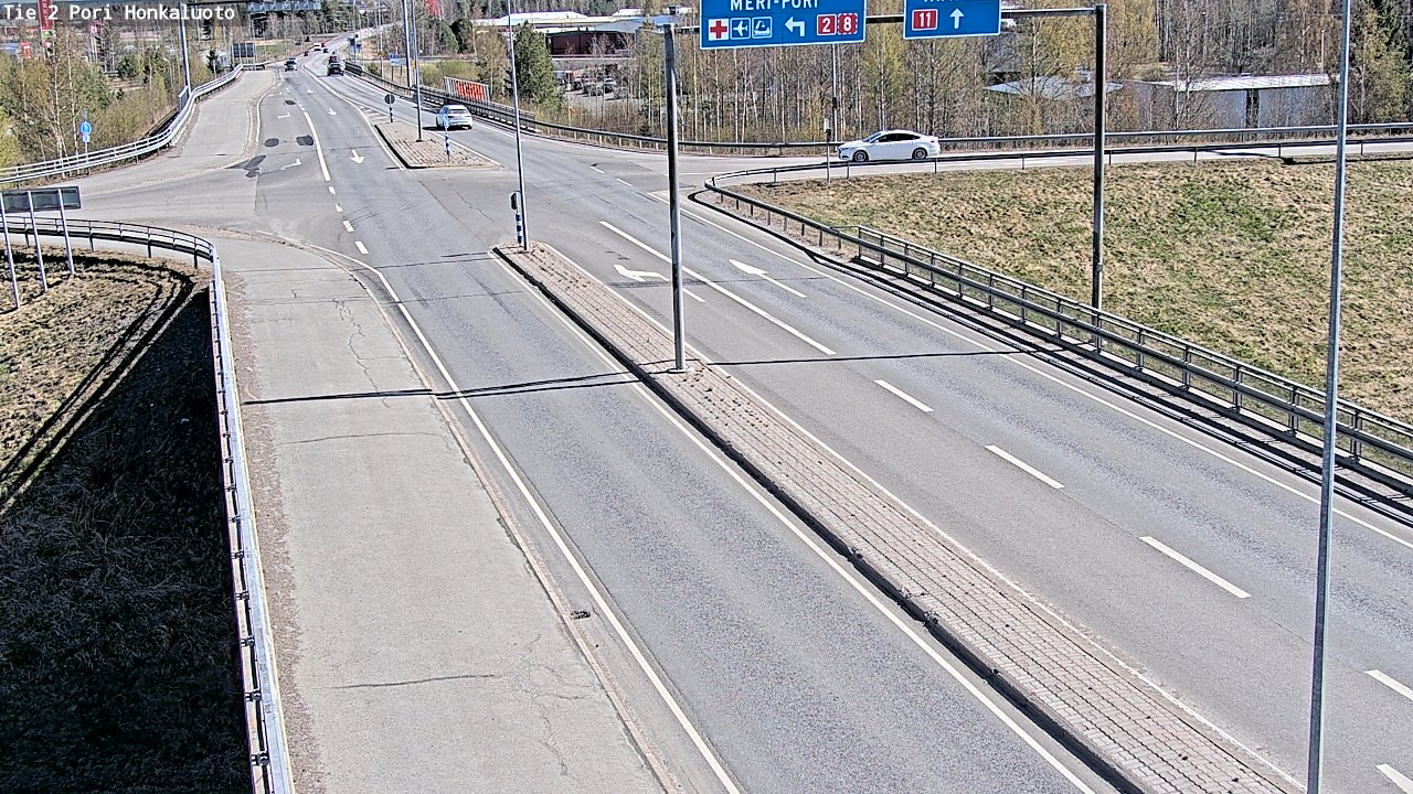 Kelikamerat Kuva Tie 2 Pori, Honkaluoto, Pori, Satakunta