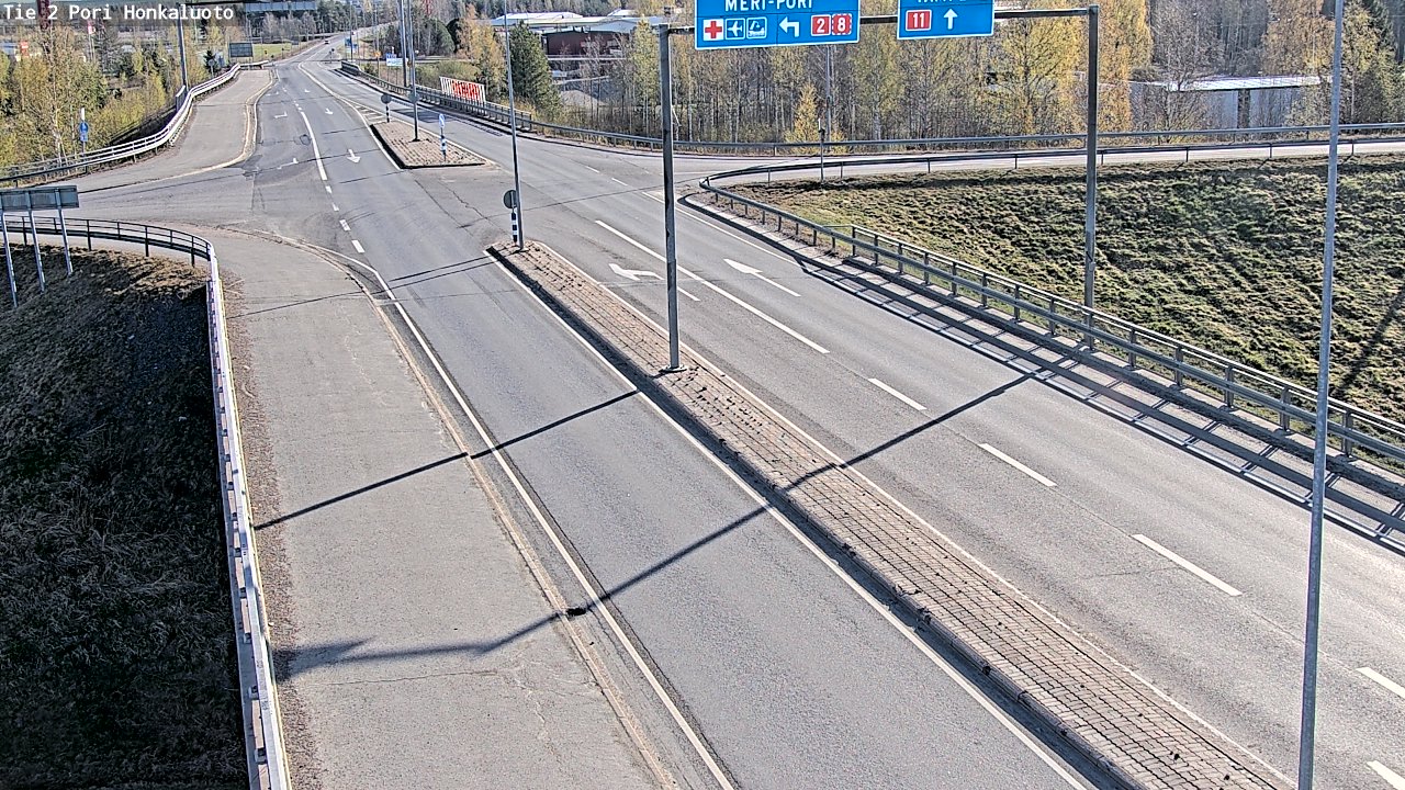 Kelikamerat Kuva Tie 2 Pori, Honkaluoto, Pori, Satakunta