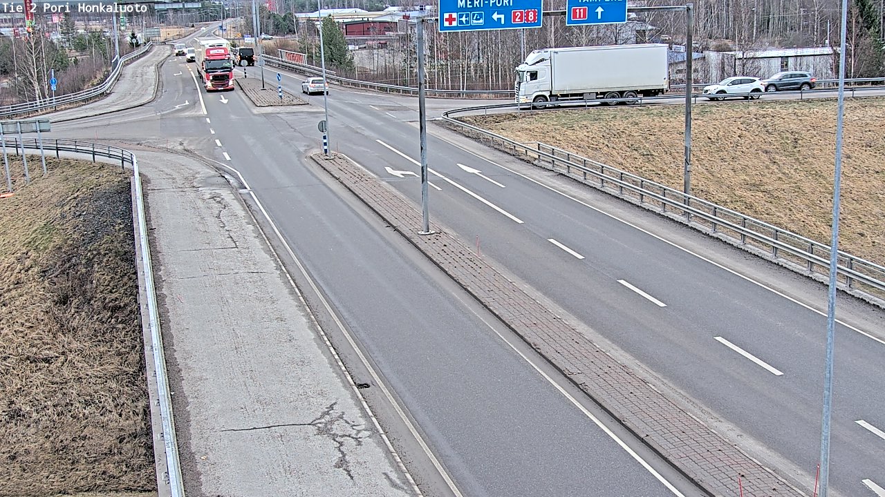 Kelikamerat Kuva Tie 2 Pori, Honkaluoto, Pori, Satakunta