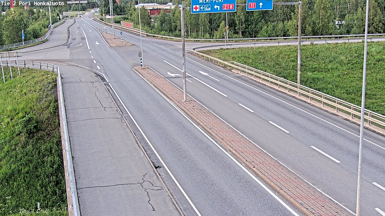 Kelikamerat Kuva Tie 2 Pori, Honkaluoto, Pori, Satakunta