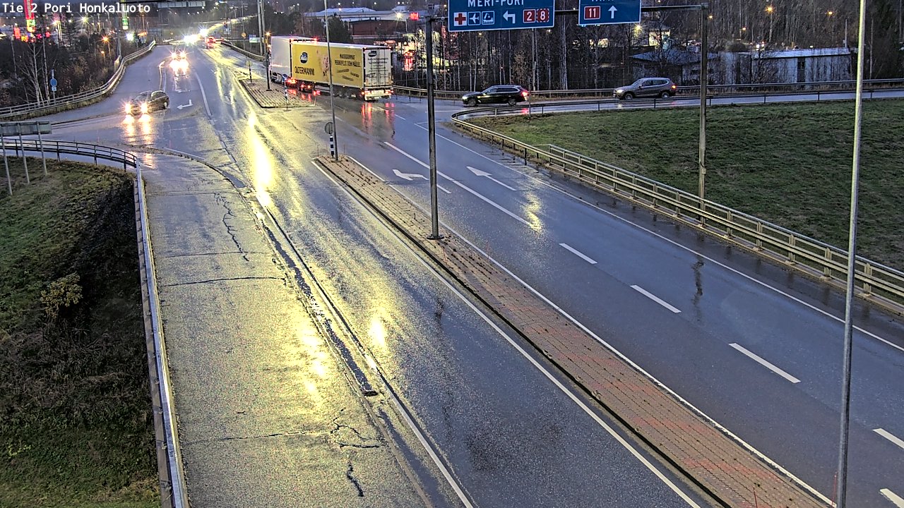 Kelikamerat Kuva Tie 2 Pori, Honkaluoto, Pori, Satakunta